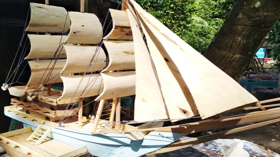 Miniatur Perahu Tanimbar